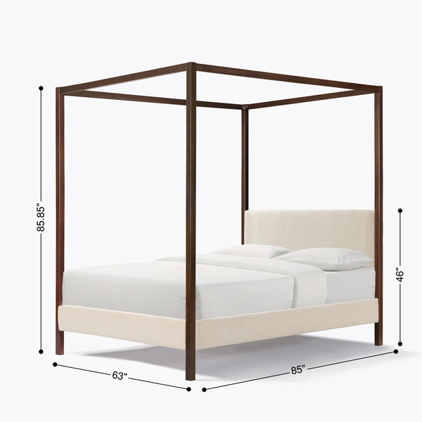 Pelican Canopy Platform Bed